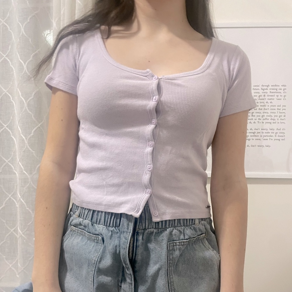 hollister baby top